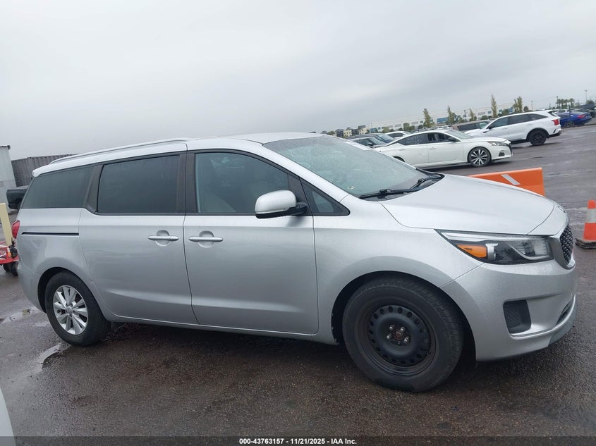 2016 Kia Sedona Lx VIN: KNDMB5C17G6192327 Lot: 43763157