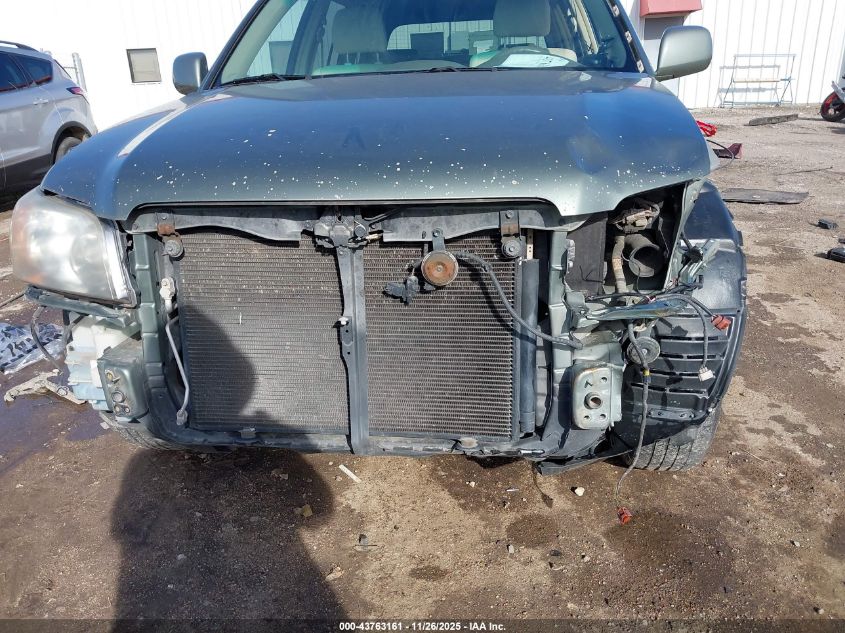2007 Toyota Highlander V6 VIN: JTEGP21A070133361 Lot: 43763161