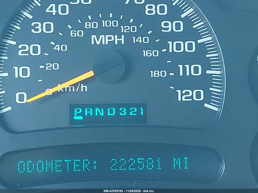 2005 Chevrolet Silverado 2500Hd Ls VIN: 1GCHK23245F905304 Lot: 43763193