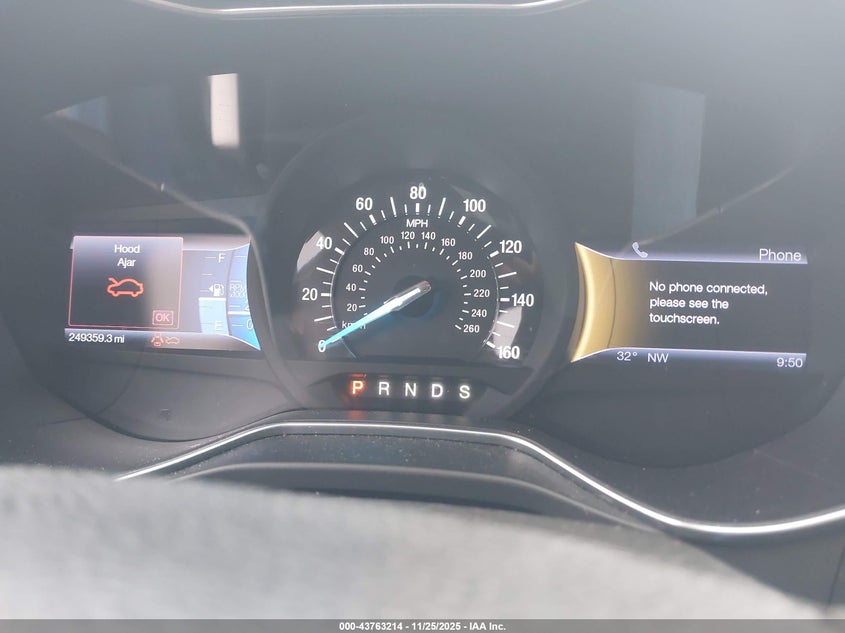 2013 Ford Fusion Titanium VIN: 3FA6P0D97DR179261 Lot: 43763214