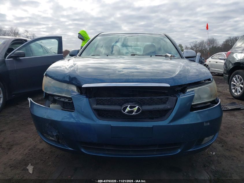 2006 Hyundai Sonata Gls V6/Lx V6 VIN: 5NPEU46F36H051405 Lot: 43763220