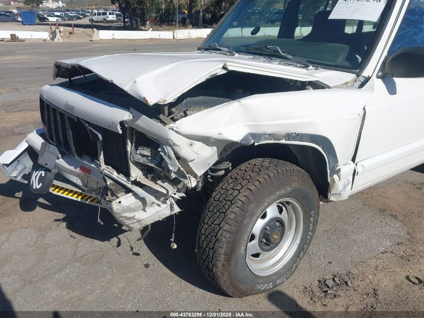 1999 Jeep Cherokee Se VIN: 1J4FT28S0XL660111 Lot: 43763298