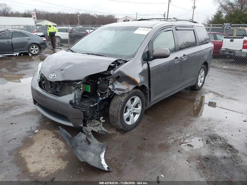2015 Toyota Sienna Le 8 Passenger VIN: 5TDKK3DCXFS589184 Lot: 43763310