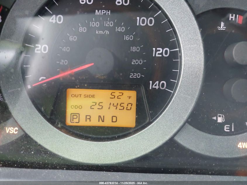 2008 Toyota Rav4 VIN: JTMBD33V386058537 Lot: 43763314