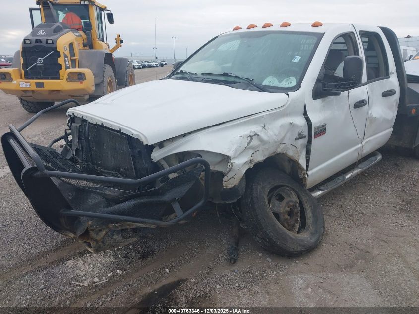 2008 Dodge Ram 3500 Hd Chassis St/Slt/Laramie VIN: 3D6WH48A68G144581 Lot: 43763346