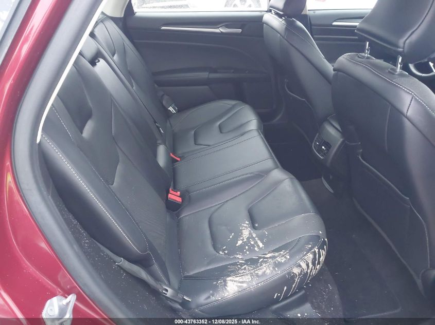 2019 Ford Fusion Hybrid Titanium VIN: 3FA6P0RU4KR137026 Lot: 43763352