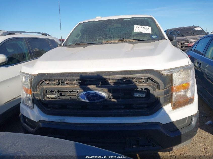 2021 Ford F-150 Xl VIN: 1FTFX1E51MKE12406 Lot: 43763365