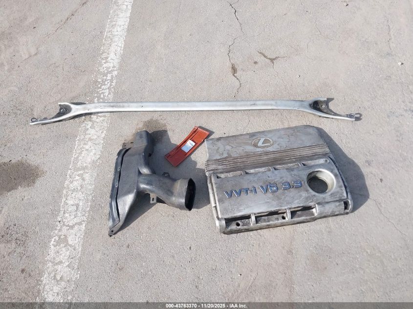 2005 Lexus Es 330 VIN: JTHBA30G455126763 Lot: 43763370