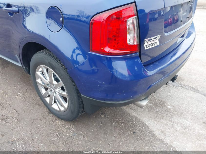 2013 Ford Edge Sel VIN: 2FMDK3JC1DBB05166 Lot: 43763375