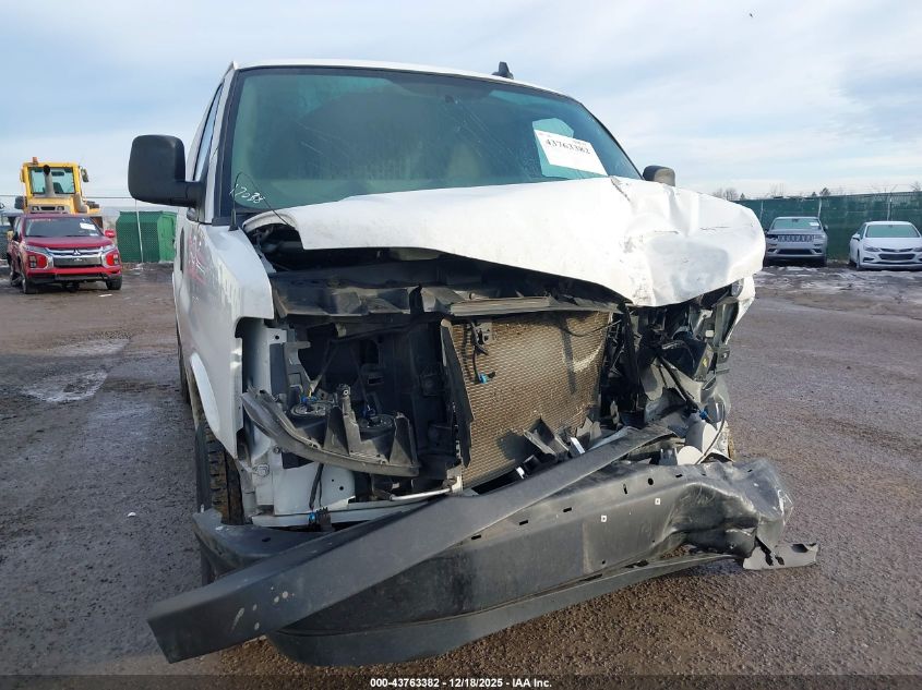 2022 Chevrolet Express Cargo Rwd 2500 Regular Wheelbase Wt VIN: 1GCWGAFP9N1226362 Lot: 43763382