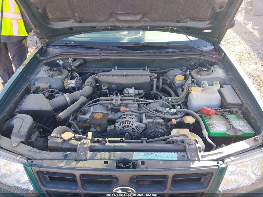 1999 Subaru Forester L VIN: JF1SF6359XG742194 Lot: 43763414