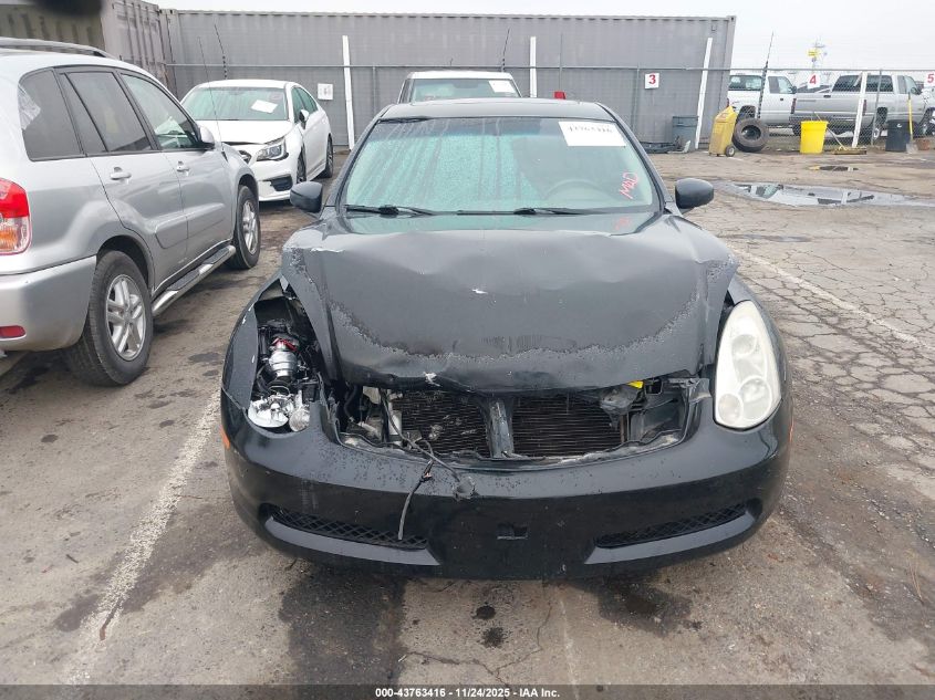2006 Infiniti G35 VIN: JNKCV54E66M720422 Lot: 43763416