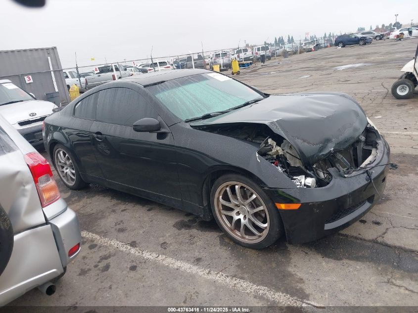 2006 Infiniti G35 VIN: JNKCV54E66M720422 Lot: 43763416
