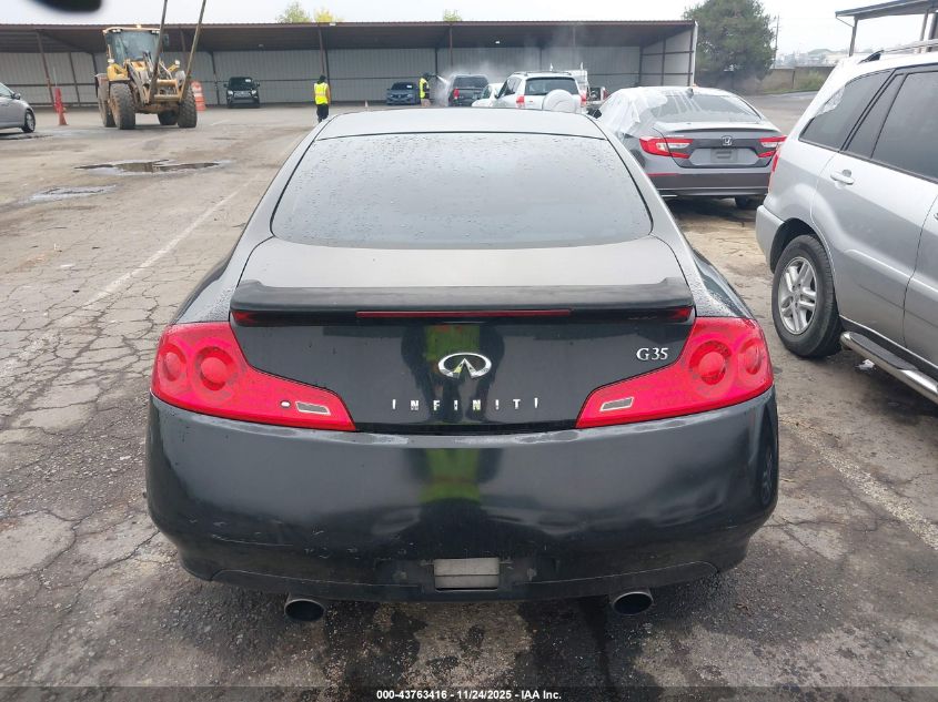 2006 Infiniti G35 VIN: JNKCV54E66M720422 Lot: 43763416