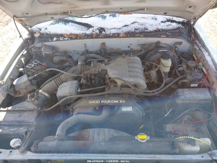 2001 Toyota Tacoma Base V6 VIN: 5TEWN72N11Z801597 Lot: 43763419