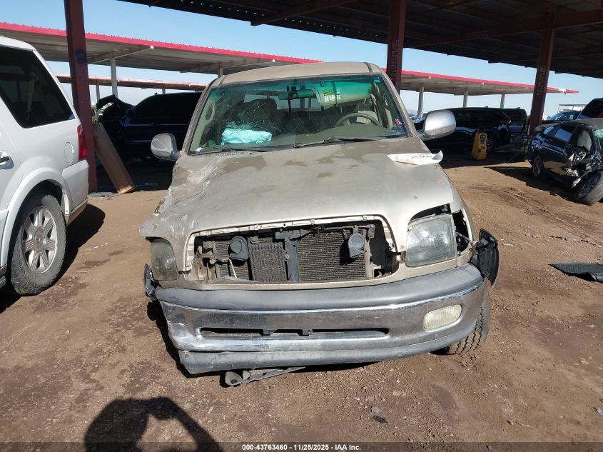 2002 Toyota Tundra Sr5 V8 VIN: 5TBRT34132S253471 Lot: 43763460