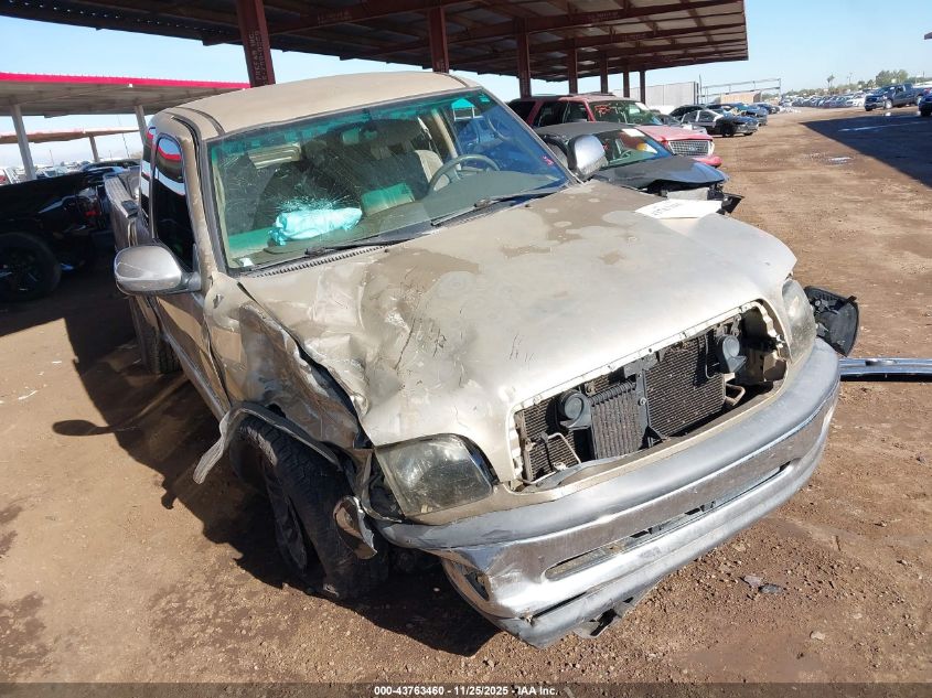 2002 Toyota Tundra Sr5 V8 VIN: 5TBRT34132S253471 Lot: 43763460