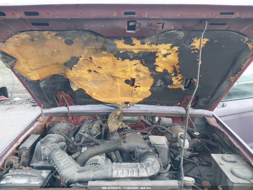 1992 Ford Ranger VIN: 1FTCR10U9NUA73931 Lot: 43763474