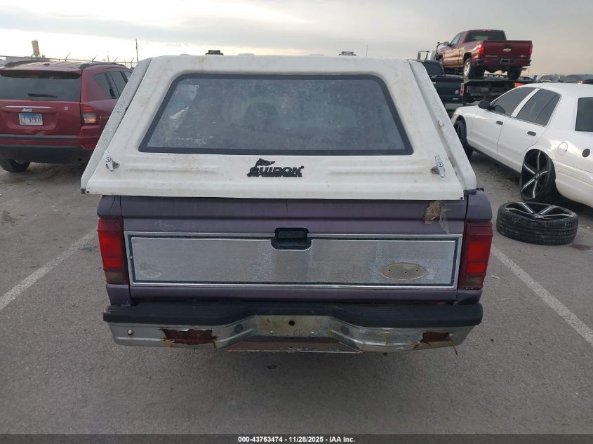 1992 Ford Ranger VIN: 1FTCR10U9NUA73931 Lot: 43763474