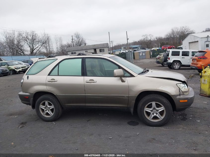 2001 Lexus Rx 300 VIN: JTJHF10UX10188762 Lot: 43763485