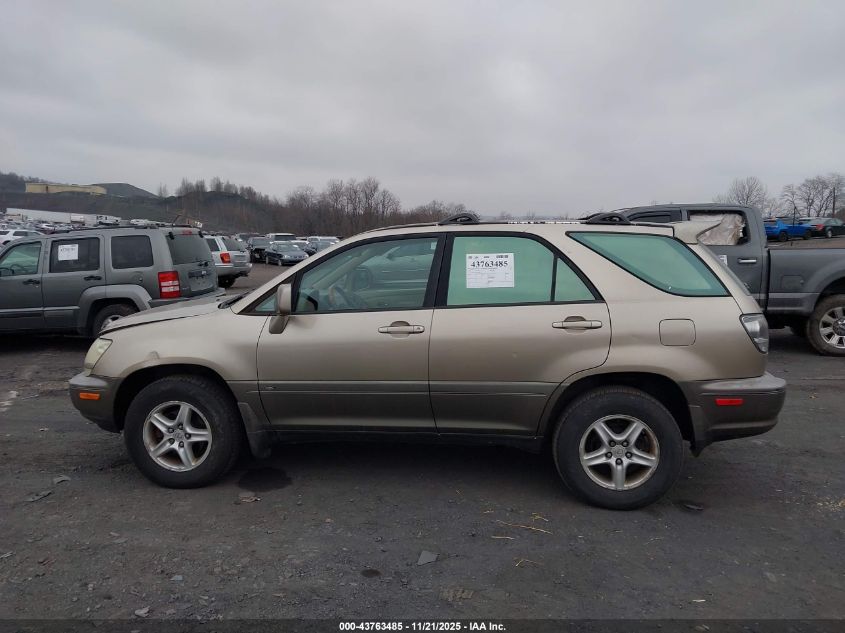 2001 Lexus Rx 300 VIN: JTJHF10UX10188762 Lot: 43763485