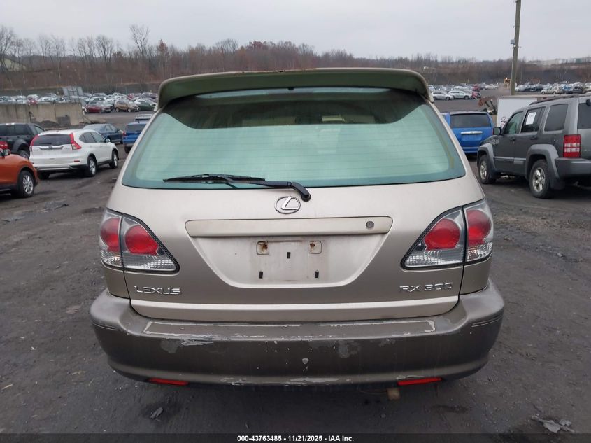 2001 Lexus Rx 300 VIN: JTJHF10UX10188762 Lot: 43763485