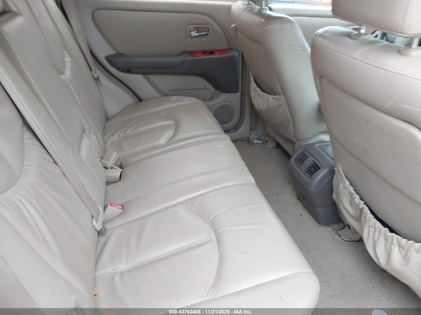 2001 Lexus Rx 300 VIN: JTJHF10UX10188762 Lot: 43763485