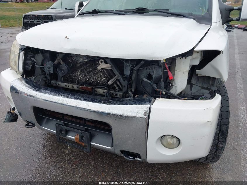 2007 Nissan Titan Le VIN: 1N6BA07B47N210799 Lot: 43763535