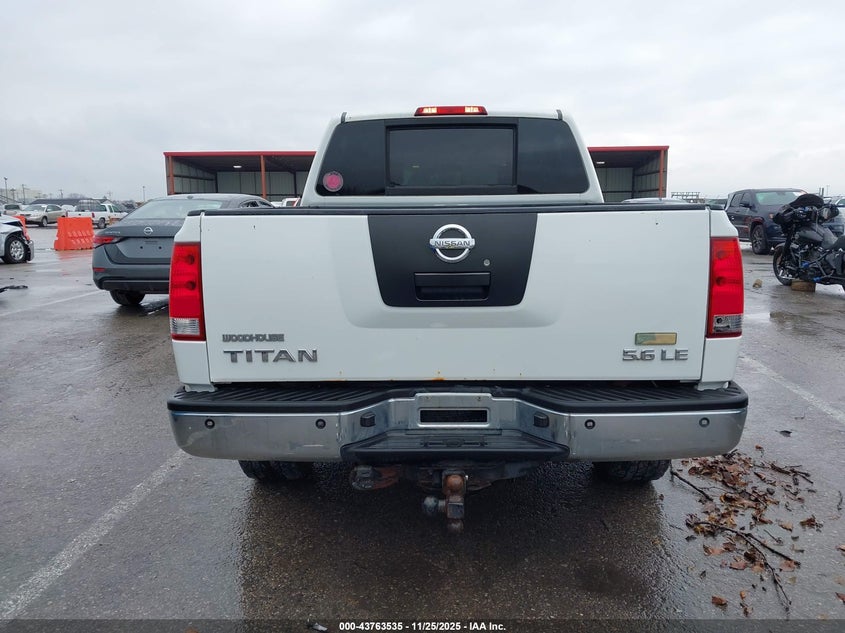 2007 Nissan Titan Le VIN: 1N6BA07B47N210799 Lot: 43763535