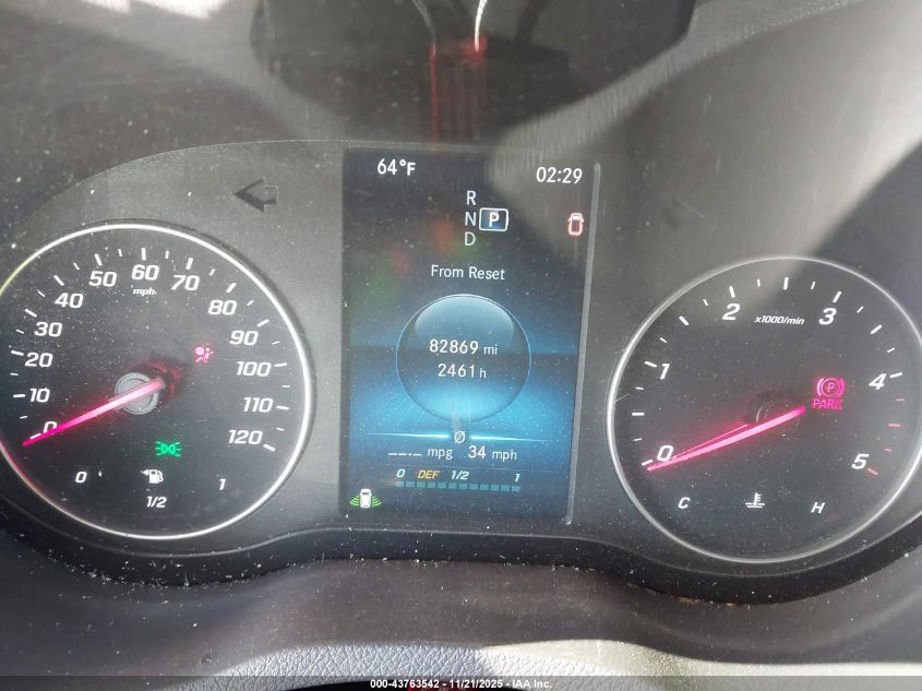 2022 Mercedes-Benz Sprinter 2500 Standard Roof V6 VIN: W1Y4EBHY9NT117599 Lot: 43763542