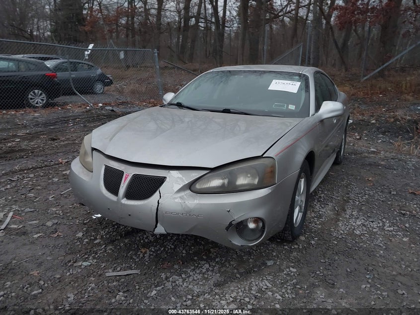 2008 Pontiac Grand Prix VIN: 2G2WP552281161161 Lot: 43763546