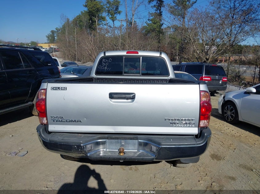 2005 Toyota Tacoma Prerunner V6 VIN: 5TETU62N95Z082041 Lot: 43763548