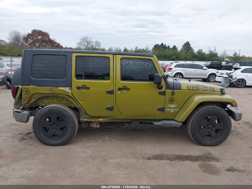 2007 Jeep Wrangler Unlimited Sahara VIN: 1J4GA59127L120826 Lot: 43763550