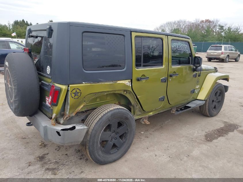 2007 Jeep Wrangler Unlimited Sahara VIN: 1J4GA59127L120826 Lot: 43763550