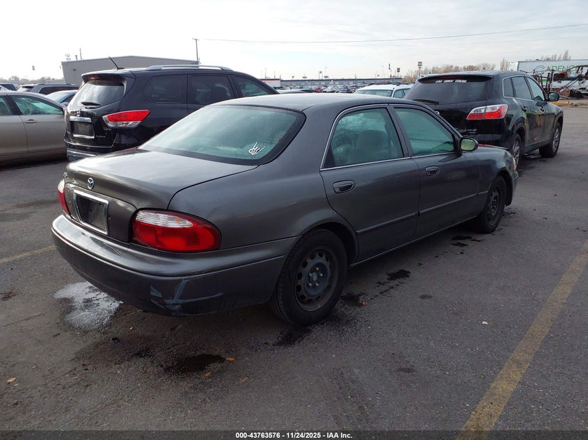 1YVGF22D325286161 2002 MAZDA 626 photo no. 4