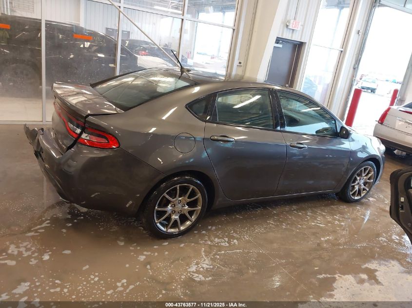 2015 Dodge Dart Sxt VIN: 1C3CDFBB7FD111833 Lot: 43763577