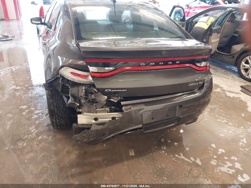 2015 Dodge Dart Sxt VIN: 1C3CDFBB7FD111833 Lot: 43763577