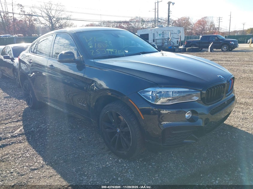 2017 BMW X6 auction photo 1