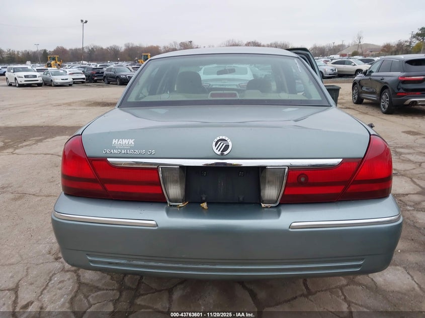 2005 Mercury Grand Marquis Gs VIN: 2MEFM74W85X674135 Lot: 43763601