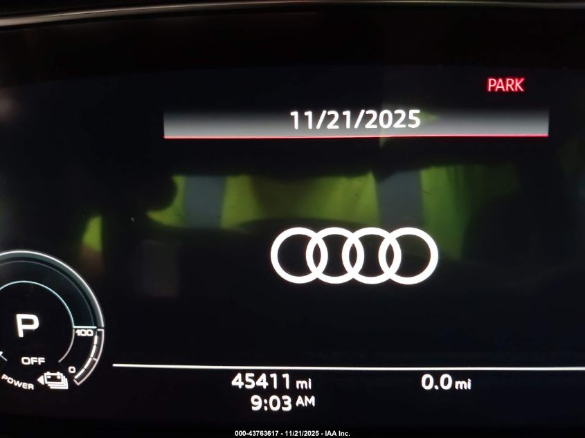 2019 Audi E-Tron Premium Plus VIN: WA1VAAGE8KB006365 Lot: 43763617