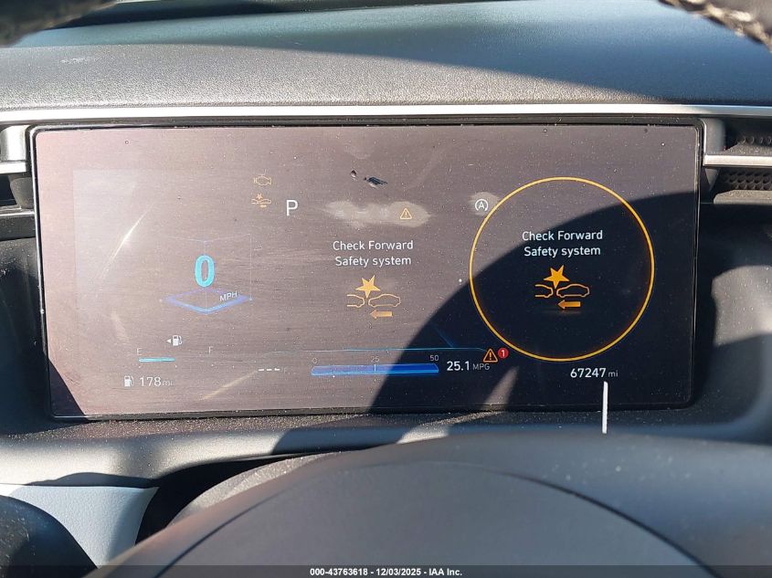 2023 Hyundai Tucson Sel VIN: 5NMJF3AE1PH277622 Lot: 43763618