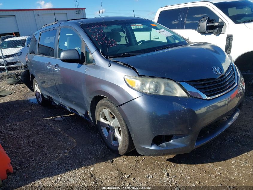 TOYOTA SIENNA LE V6 8 PASSENGER