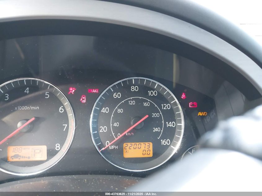 2004 Infiniti Fx45 VIN: JNRBS08W34X405049 Lot: 43763629