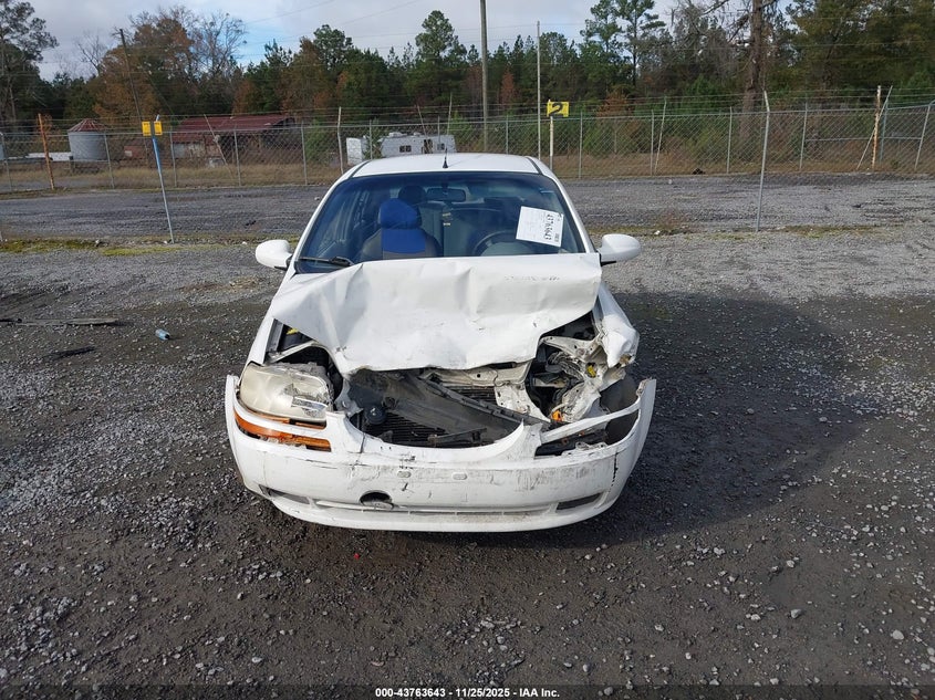 2004 Chevrolet Aveo VIN: KL1TD52624B130086 Lot: 43763643