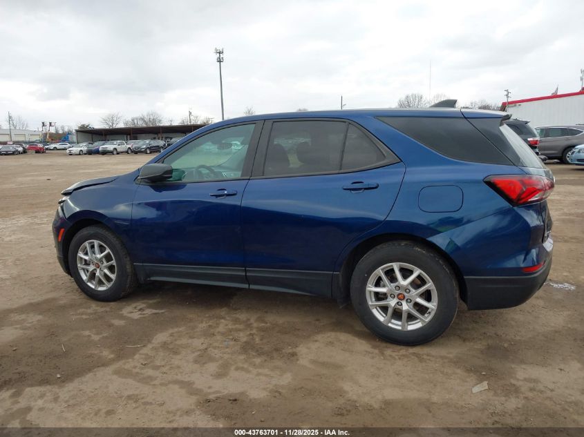 2022 Chevrolet Equinox Fwd Ls VIN: 3GNAXHEV7NS206331 Lot: 43763701