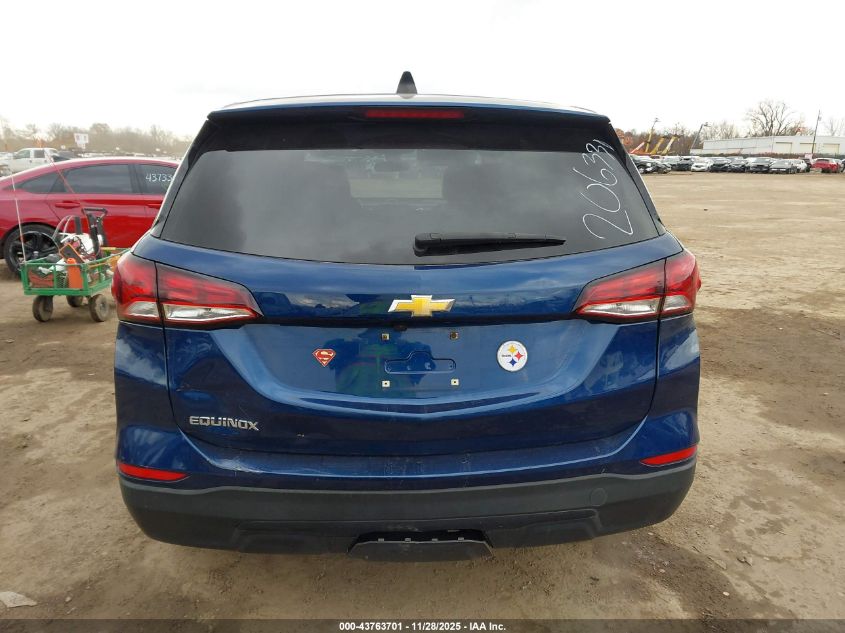 2022 Chevrolet Equinox Fwd Ls VIN: 3GNAXHEV7NS206331 Lot: 43763701