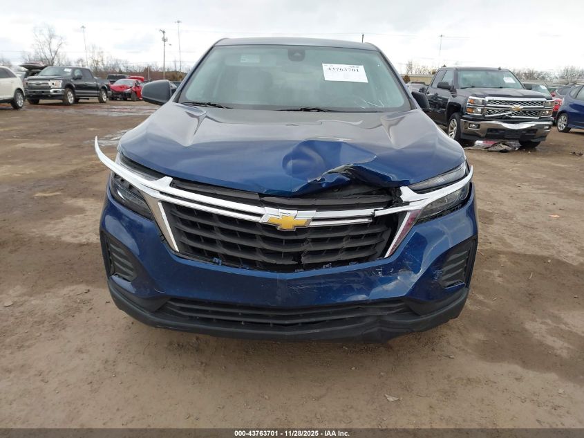 2022 Chevrolet Equinox Fwd Ls VIN: 3GNAXHEV7NS206331 Lot: 43763701