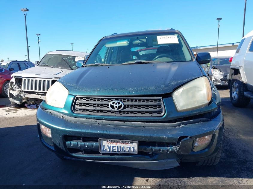 2002 Toyota Rav4 VIN: JTEGH20V426007513 Lot: 43763717
