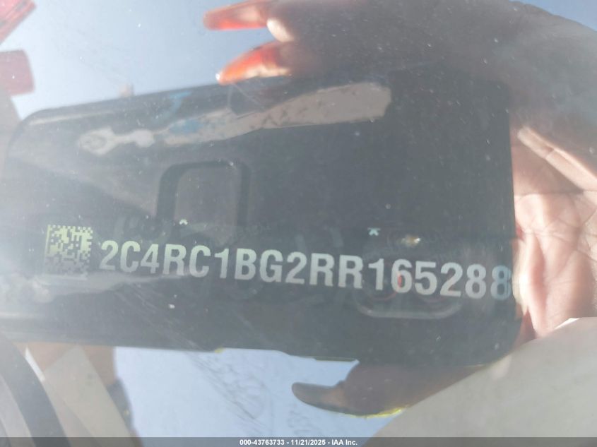 2024 Chrysler Pacifica Touring L VIN: 2C4RC1BG2RR165288 Lot: 43763733