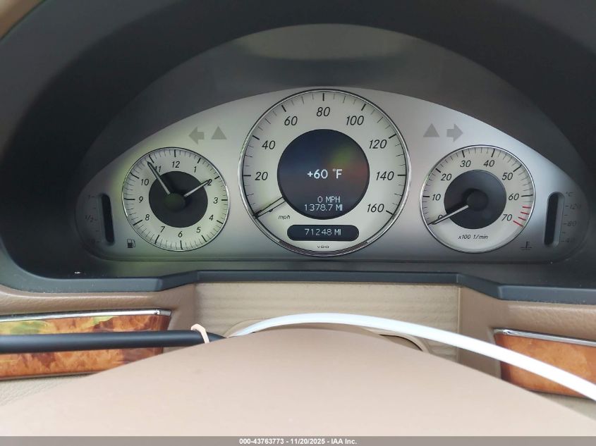 2008 Mercedes-Benz E 350 VIN: WDBUF56X58B330054 Lot: 43763773